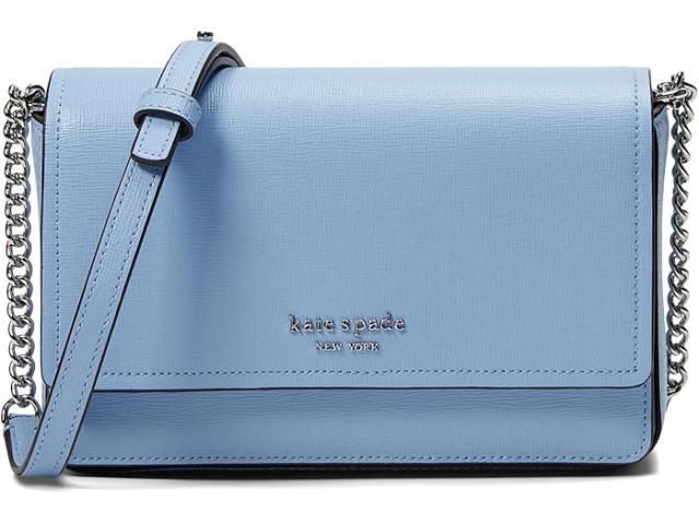 (取寄) ケイトスペード レディース モルガン サフィーノ レザー フラップ チェイン ウォレット Kate Spade New York women Morgan Saffiano Leather Flap Chain Wallet North Star