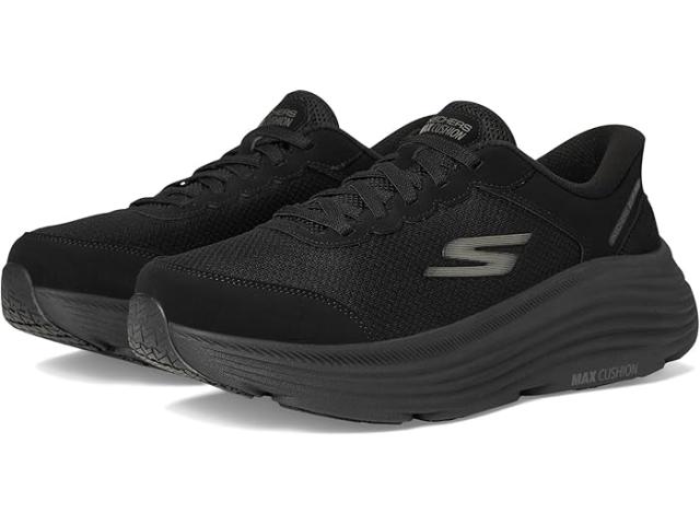 (取寄) スケッチャーズ メンズ ハンズ フリー スリップ-インス マックス クッショニニグ エンデバー SKECHERS men Hands Free Slip-ins Max Cushioning Endeavour Black/Black