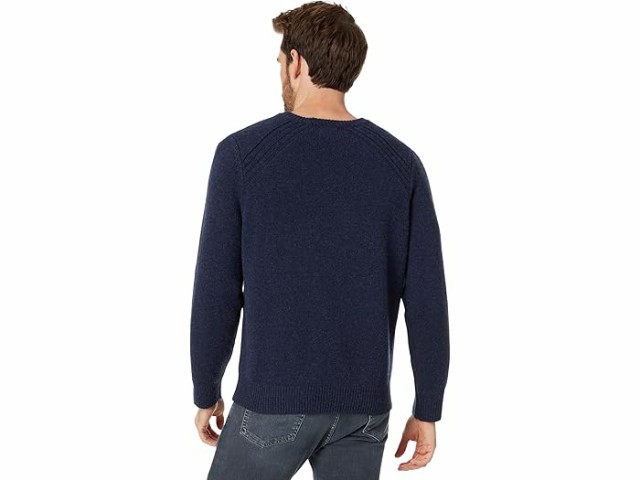 (取寄) エルエルビーン メンズ レーンジリー メリノ クルー ネック セーター L.L.Bean men L.L.Bean Rangeley Merino Crew Neck Sweater Navyの通販は