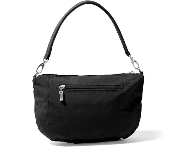 (取寄) バッガリーニ レディース モダン エブリウェア ハーフ ムーン クロスボディ Baggallini women Baggallini Modern Everywhere Half Moon Crossbody Black 取寄) バッガリーニ レディース モダン エブリウェア ハーフ ムーン