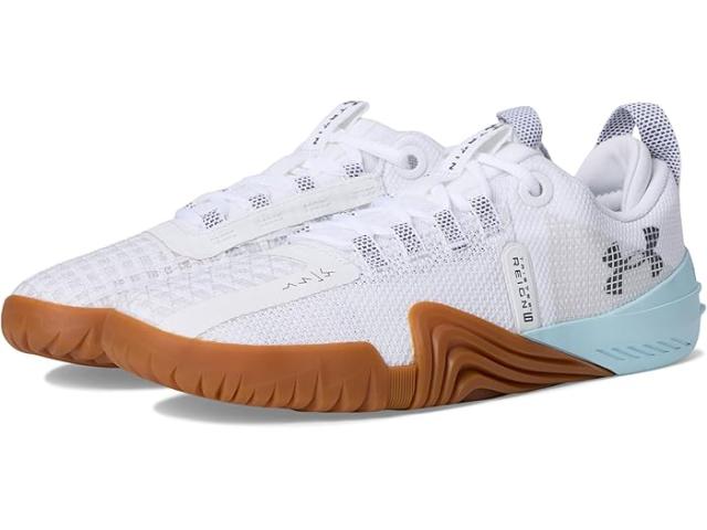 (取寄) アンダーアーマー レディース トライベース レイン 6 Under Armour women TriBase Reign 6 White/Distant Gray/Downpour Grayの通販は