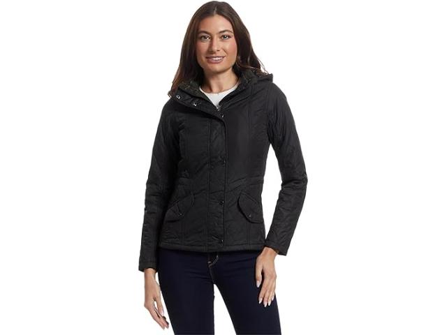 (取寄) バブアー レディース ミルファイア キルト Barbour women Millfire Quilt Black/Classic