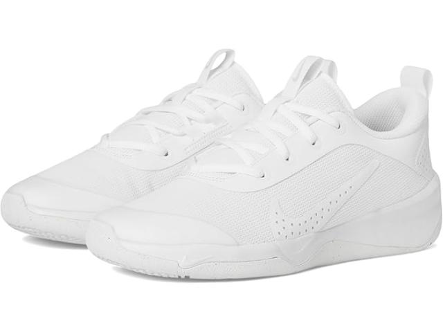 (取寄) ナイキ キッズ オムニ マルチ-コート (ビッグ キッド) Nike Kids Omni Multi-court (big Kid) White/White/Pure Platinum