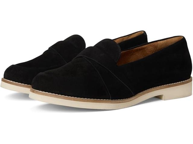 (取寄) ソフトウォーカー レディース ウォルシュ SoftWalk women Walsh Black Suede