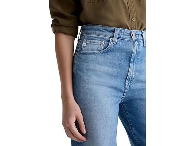 取寄) AGジーンズ レディース コラ ハイライズ ワイド アンクル イン