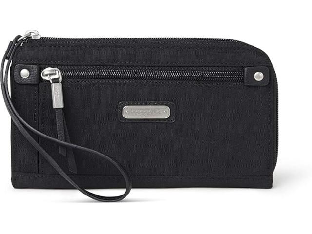 (取寄) バッガリーニ レディース ジップ アラウンド ウォレット Baggallini women Zip Around Wallet Black