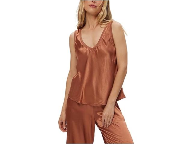 (取寄) マイケル スターズ レディース リズ V-ネック タンク Michael Stars women Liz V-Neck Tank Terra