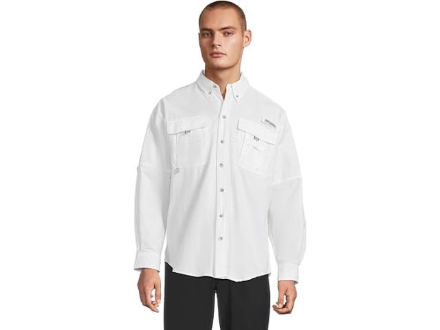 (取寄) コロンビア メンズ バハマ リ ロング スリーブ シャツ Columbia men Bahama II Long Sleeve Shirt White 1