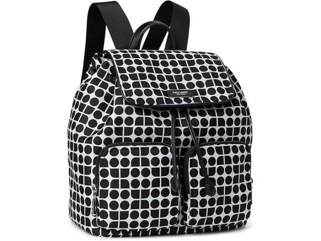 (取寄) ケイトスペード レディース ノエル プリンテッド ファブリック バックパック Kate Spade New York women Noel Printed Fabric Backpack Black Multi