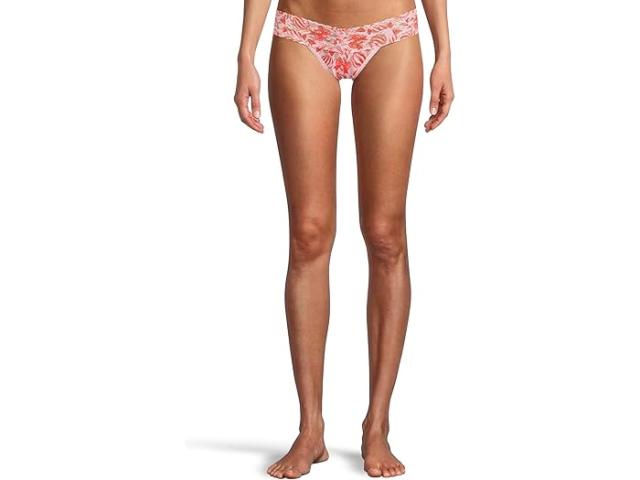 (取寄) ハンキー パンキー レディース シグニチャー レース プリンテッド ロウ ライズ トング Hanky Panky women Signature Lace Printed Low Rise Thong Ornamint