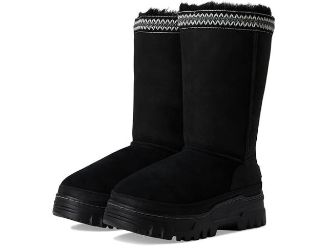 (取寄) アグ レディース クラシック トール UGG women Classic Tall Trailgazer Black