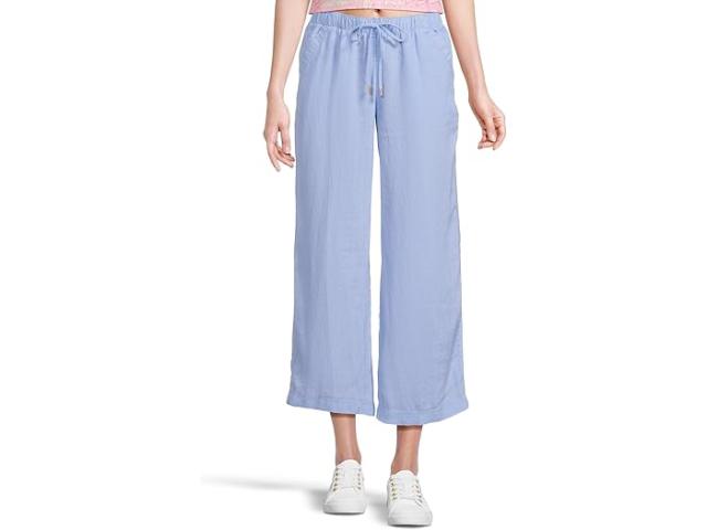 (取寄) リリー ピュリッツァー レディース ブロウリー リネン クロップ パンツ Lilly Pulitzer women Brawley Linen Crop Pants Jacaranda Blue