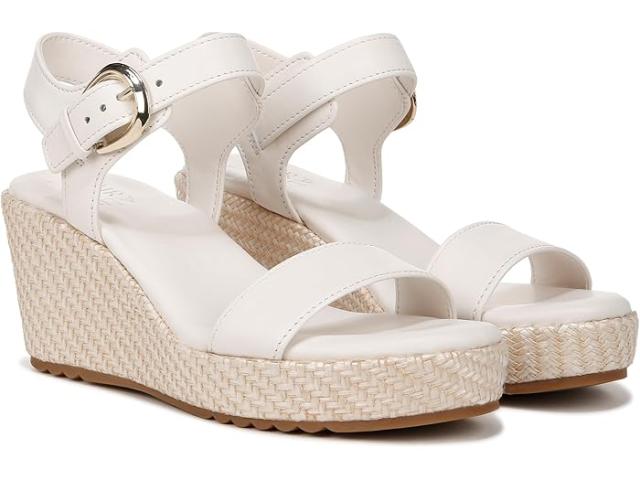 (取寄) ナチュラライザー レディース ステラ アンクル ストラップ Naturalizer women Stella Ankle Straps Warm White Leather