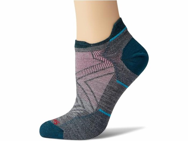 (取寄) スマートウール レディース ラン ゼロ クッション ロウ アンクル Smartwool women Smartwool Run Zero Cushion Low Ankle Medium Grayの通販はソックス