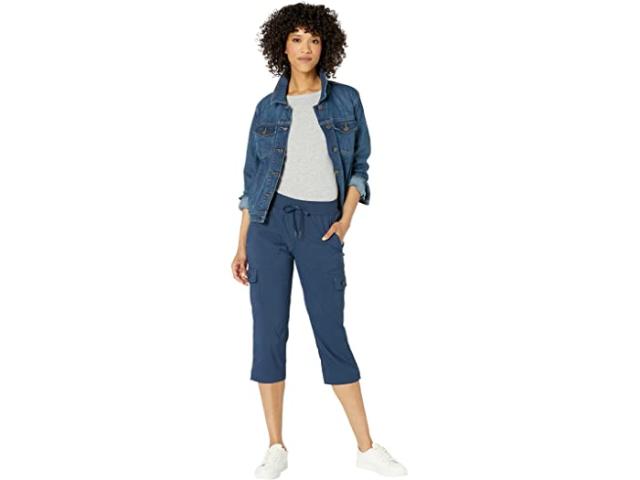 (取寄) エルエルビーン レディース ビスタ キャンプ パンツ クロップ L.L.Bean women L.L.Bean Vista Camp Pants Crop Nautical Navy