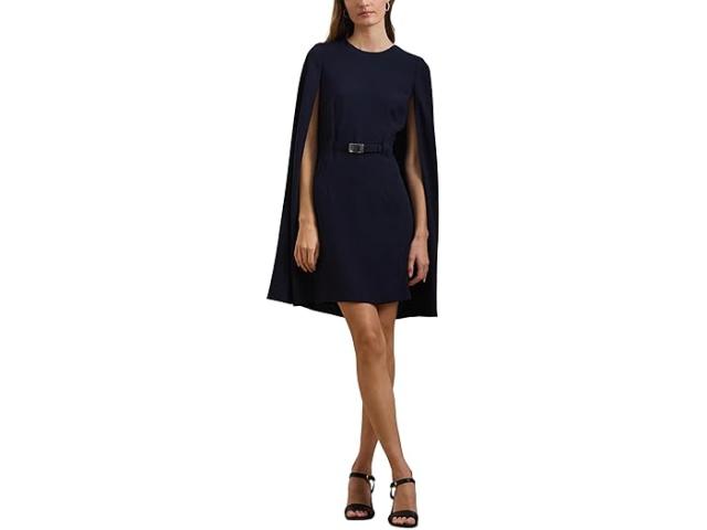 (取寄) ローレン ラルフローレン レディース ドレス Lauren Ralph Lauren women Rayzelle-Long Sleeve-Cocktail Dress Lighthouse Navy