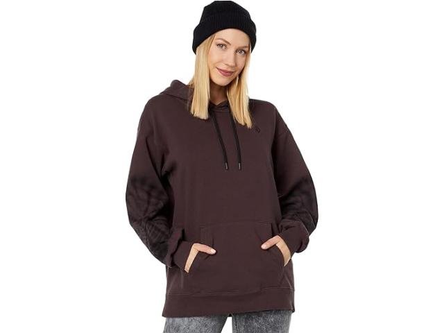 (取寄) ボルコム スノー レディース コスタス プルオーバー フリース Volcom Snow women Volcom Snow Costus Pullover Fleece Black Plumの通販は