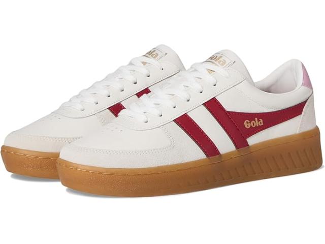 (取寄) ゴーラ レディース グランドスラム エリート Gola women Grandslam Elite White/Deep Red/Candy/Gum