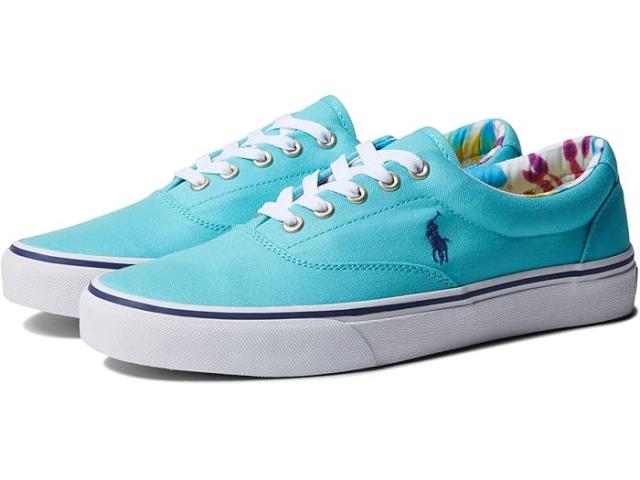 (取寄) ラルフローレン メンズ キートン-ポニー スニーカー Polo Ralph Lauren men Keaton-Pony Sneaker Vacation Blue/Light Navy