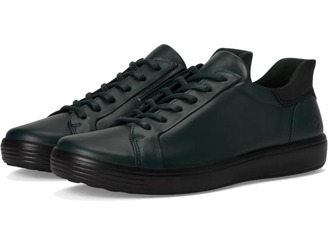 (取寄) エコー メンズ ソフト 7 イージー スリップ スニーカー ECCO men Soft 7 Easy Slip Sneaker Sea Tangle/Black