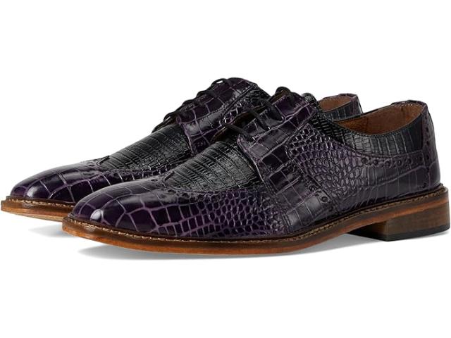 (取寄) ステイシー アダムス メンズ ウィングチップ レース-アップ Stacy Adams men Travato Wingtip Lace-Up Purple Multi