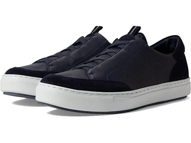 (取寄) ジョンストン&マーフィー コレクション メンズ アンソン ストレッチ レース トゥ トゥ Johnston & Murphy Collection men Johnston & Murphy Collection Anson Stretch Lace To Toe Navy