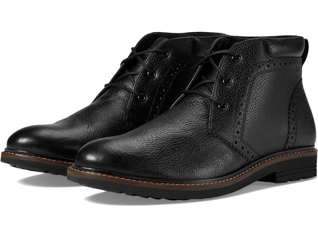 (取寄) ナン ブッシュ メンズ オザーク 2.0 プレーン トゥ チャッカ レザー ブート Nunn Bush men Nunn Bush Ozark 2.0 Plain Toe Chukka Leather Boot Blackの通販は 21,148円