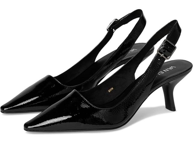 (取寄) ヴァネリ レディース パティ Vaneli women Patti Black Naplak