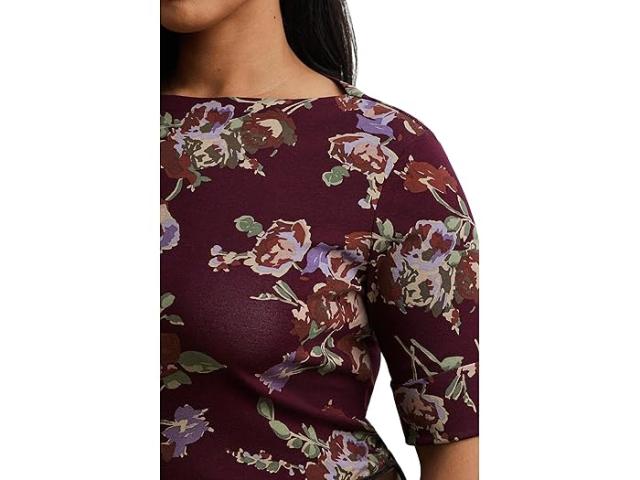 (取寄) ローレン ラルフローレン レディース プラス サイズ プリーツ セーブル パンツ