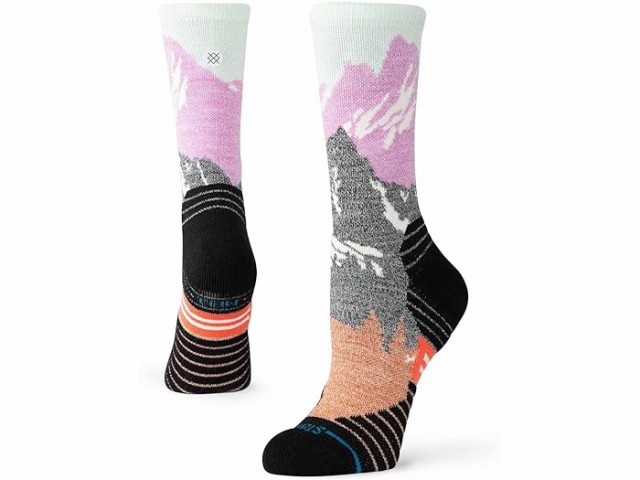 (取寄) スタンス レディース アウト オブ レンジ ミッド ウール クルー Stance women Out Of Range Mid Wool Crew Berryの通販は