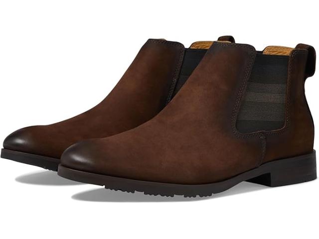 (取寄) マッシモ マッテオ メンズ チェルシー クラシック ブーツ Massimo Matteo men Chelsea Classic Boots Cafe Nubuck