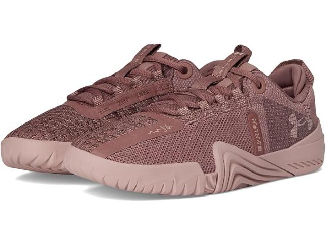 (取寄) アンダーアーマー レディース トライベース レイン 6 Under Armour women TriBase Reign 6 Maroon Mist/Tourmaline Pink/White