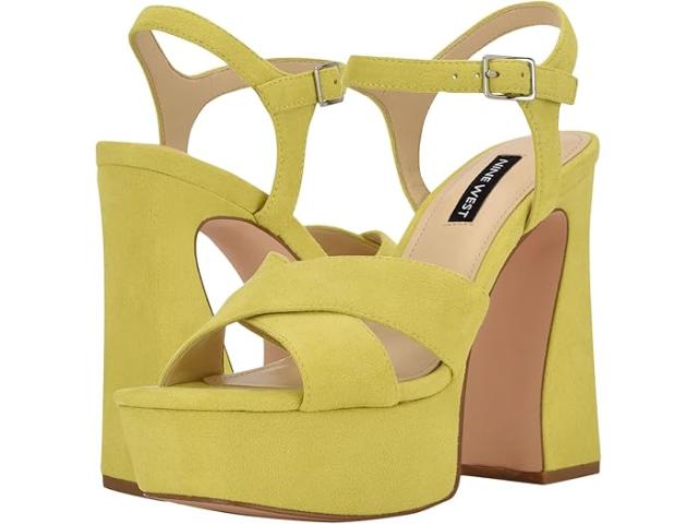 (取寄) ナインウエスト レディース グローズ 2 Nine West women Glows 2 Neon Yellow Suede