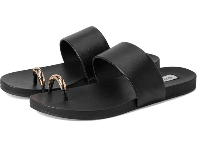 (取寄) スティーブマデン レディース ダヴ Steve Madden women Dove Black Leather