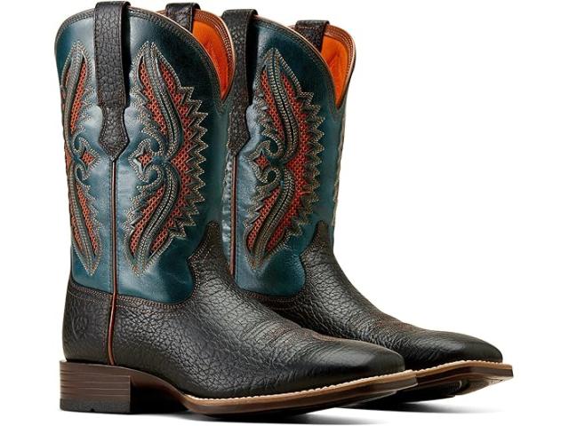 (取寄) アリアット メンズ ラウダー ベントテック 360° ウェスタン ブーツ Ariat men Rowder VentTek 360° Western Boots Black