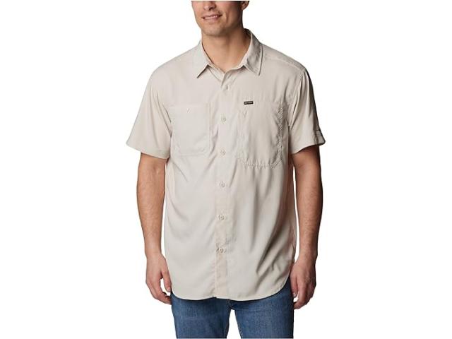 (取寄) コロンビア メンズ シルバー リッジ ユーティリティ ライト ショート スリーブ Columbia men Silver Ridge Utility Lite Short Sleeve Dark Stone