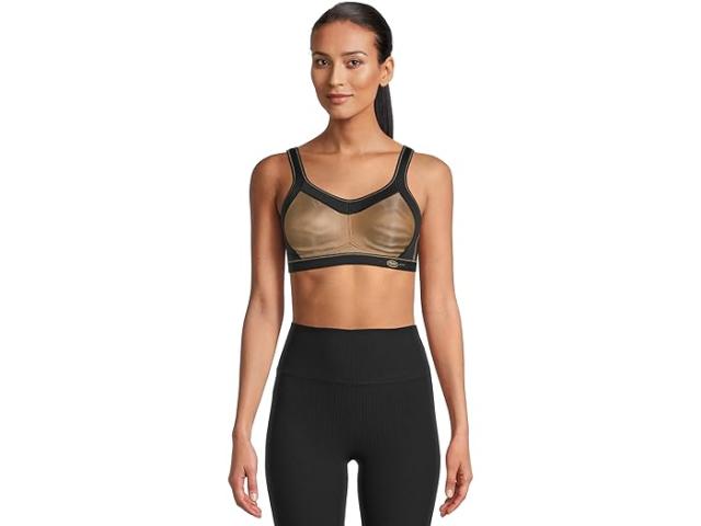 (取寄) アニータ レディース モーメンタム ソフト カップ スポーツ ブラ 5529 Anita women Momentum Soft Cup Sports Bra 5529 Gold