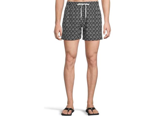 (取寄) チャビーズ メンズ ザ 5.5 ライン スイム Chubbies men The Sundials-black 5.5