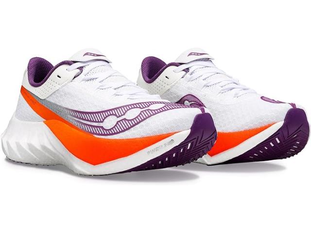(取寄) サッカニー レディース エンドルフィン プロ 4 Saucony women Saucony Endorphin Pro 4 White/Violetの通販は 44,993円