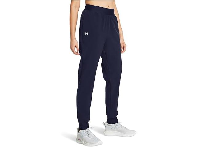 (取寄) アンダーアーマー レディース アーマー スポーツ ウーブン パンツ Under Armour women Armour Sport Woven Pants Midnight Navy/White