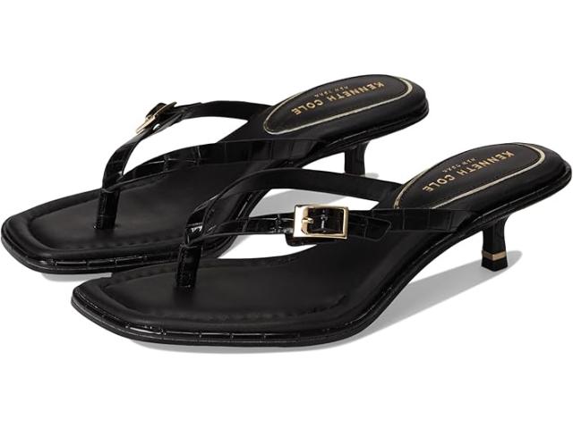 (取寄) ケネスコール ニューヨーク レディース ギリー Kenneth Cole New York women Gillie Black Croco