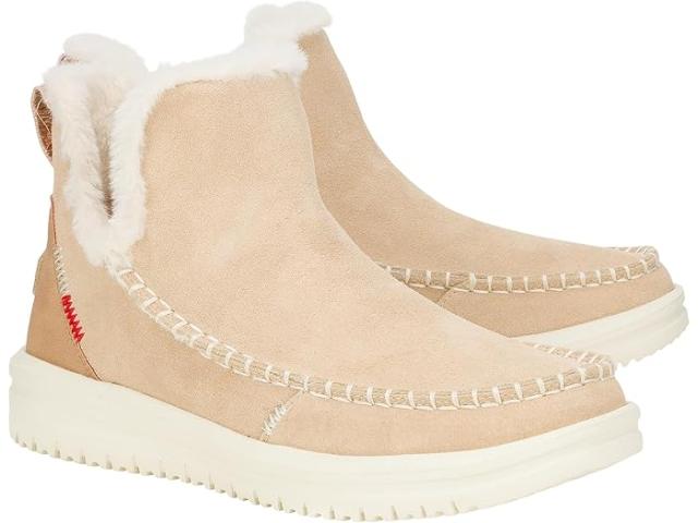 (取寄) ヘイ デュード レディース カムデン スエード Hey Dude women Hey Dude Camden Suede Tan