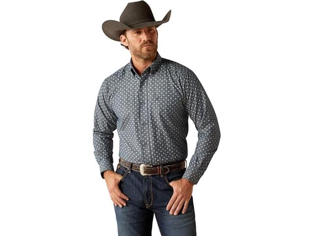 (取寄) アリアット メンズ チップ クラシック フィット シャツ Ariat men Ariat Chip Classic Fit Shirt Chambrayの通販は