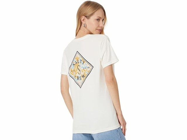 (取寄) ソルティ クルー レディース フローラル ティペット ボーイフレンズ ティー Salty Crew women Salty Crew Floral Tippet Boyfriend Tee Off Whiteの通販は