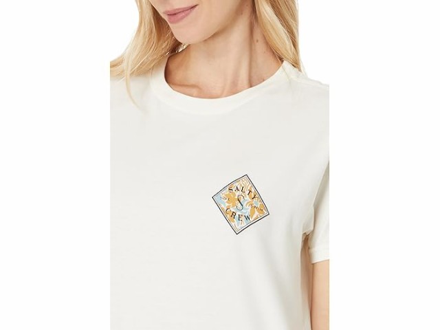 (取寄) ソルティ クルー レディース フローラル ティペット ボーイフレンズ ティー Salty Crew women Salty Crew Floral Tippet Boyfriend Tee Off Whiteの通販は