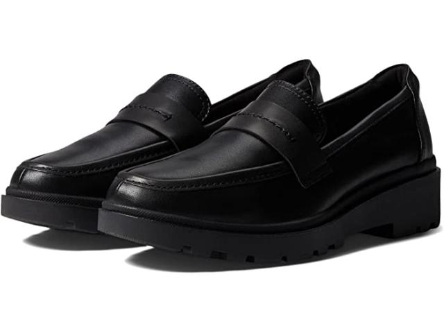 (取寄) クラークス レディース カラ イーズ Clarks women Clarks Calla Ease Black Leather