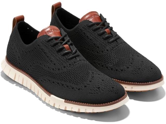 (取寄) コールハーン メンズ ゼログランド リマスタード ステッチライト ウィングチップ Cole Haan men Cole Haan Zerogrand Remastered Stitchlite Wingtip Black/Ivory
