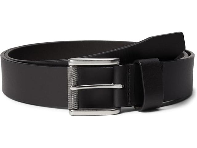 (取寄) ジョンストン&マーフィー メンズ ローラー バックル ベルト Johnston & Murphy men Johnston & Murphy Roller Buckle Belt Black