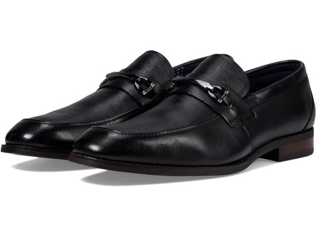 (取寄) ステイシー アダムス メンズ ケイラー ペニー スリッポン ローファー Stacy Adams men Kaylor Penny Slip-On Loafer Black