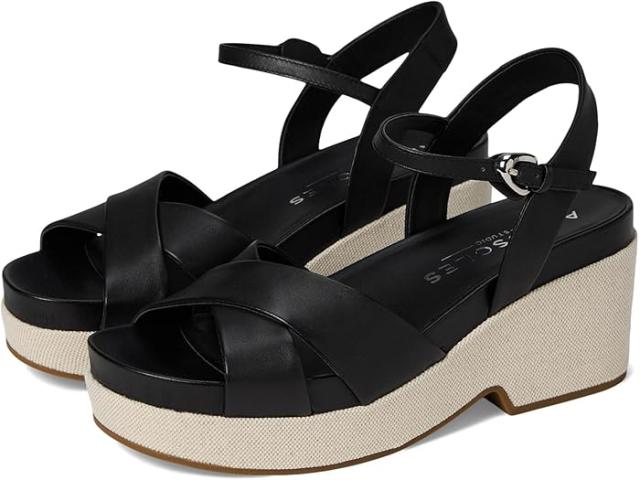 (取寄) エアロソールズ レディース  Aerosoles women Chabella Black Leather